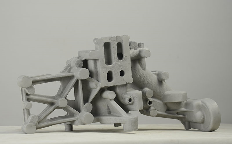 Oil filter base casting