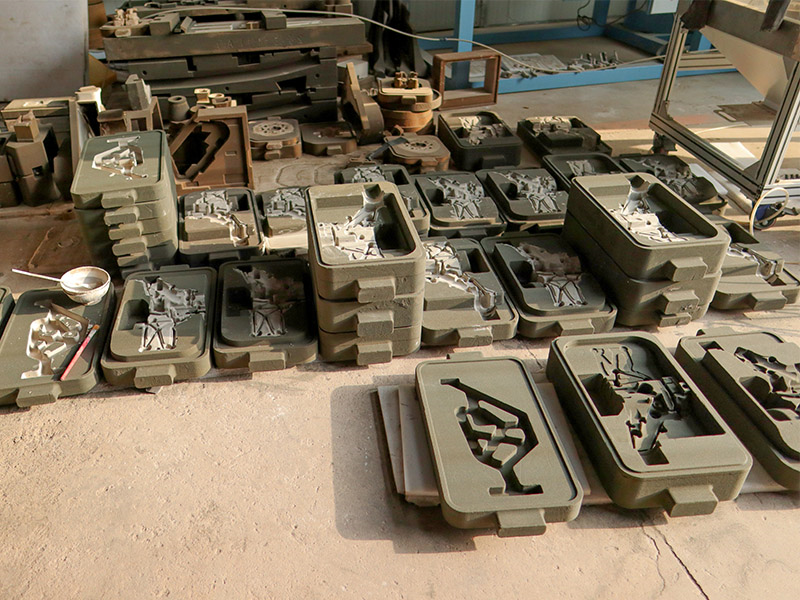 Individualized casting of small quantities
