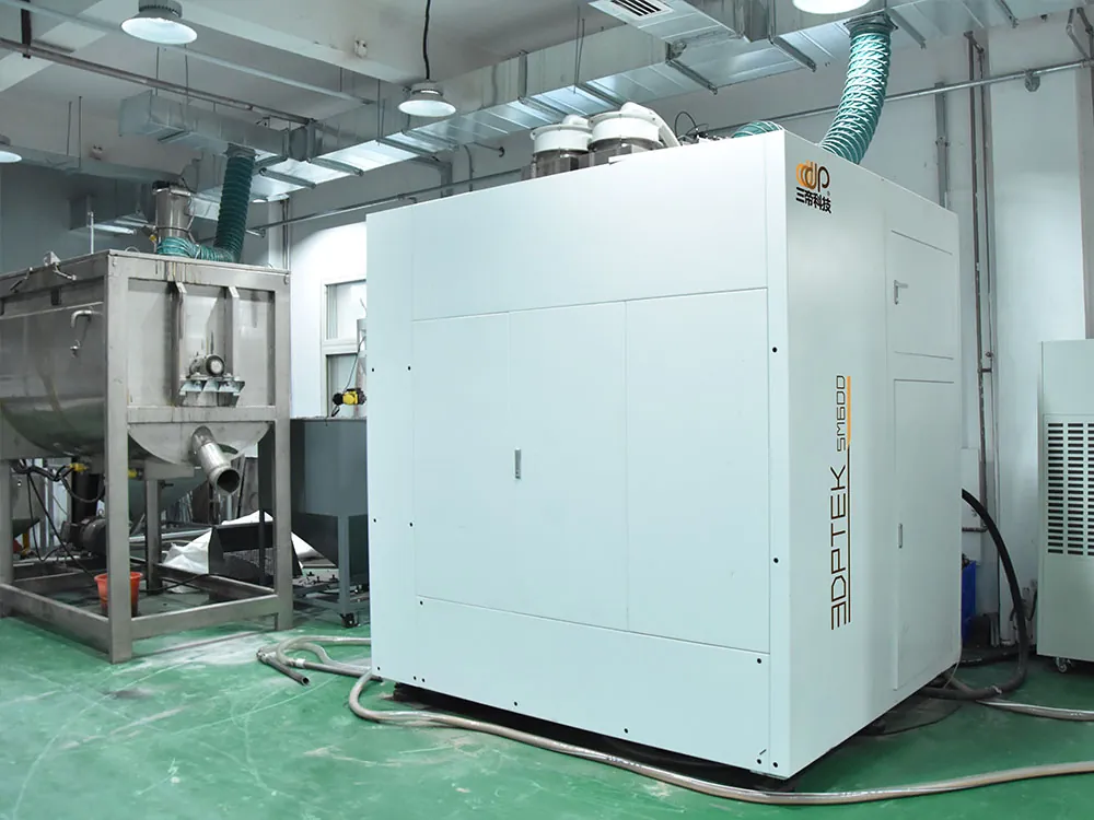 3DPTEK-SM600 在线混砂机现场图